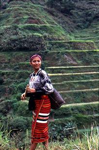 igugao woman in Kiangan