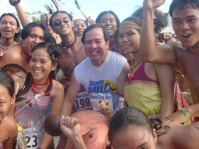 gordon is running in MTV Queen City Run